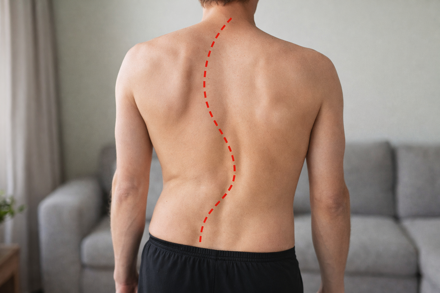 Escoliosis y curvatura de la columna vertebral